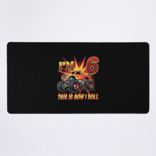 Item preview, I'm 6 This Is How I Roll Monster Truck Birthday Boy Six Year Old designed and sold by PopStars1993.