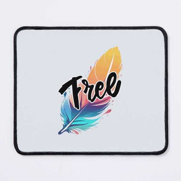 Item preview, Free Bird Colorful Feather designed and sold by FanFest.