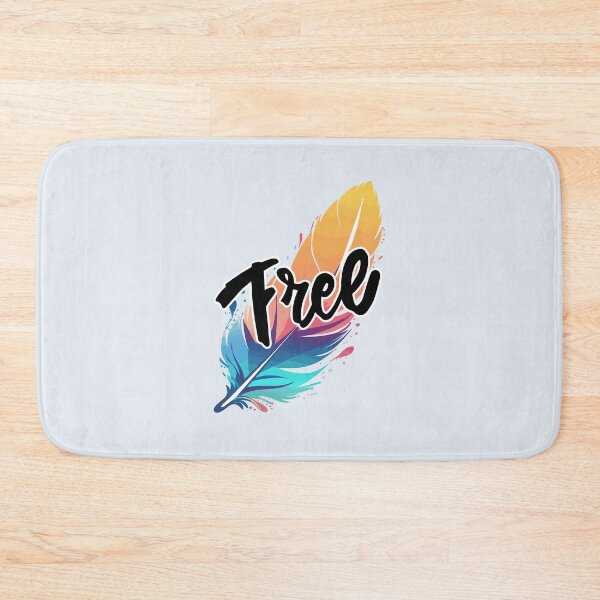 Item preview, Free Bird Colorful Feather  designed and sold by FanFest.