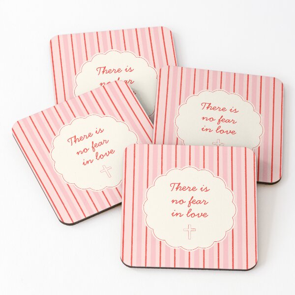 Item preview, There is no fear in love designed and sold by Faith-and-Frost.