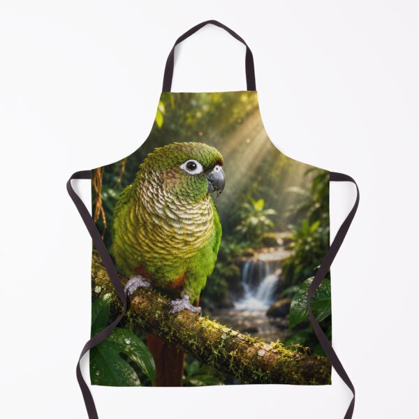Item preview, Rainforest Conure – Tropical Parrot in Golden Sunlight designed and sold by Kimberly Palmer.