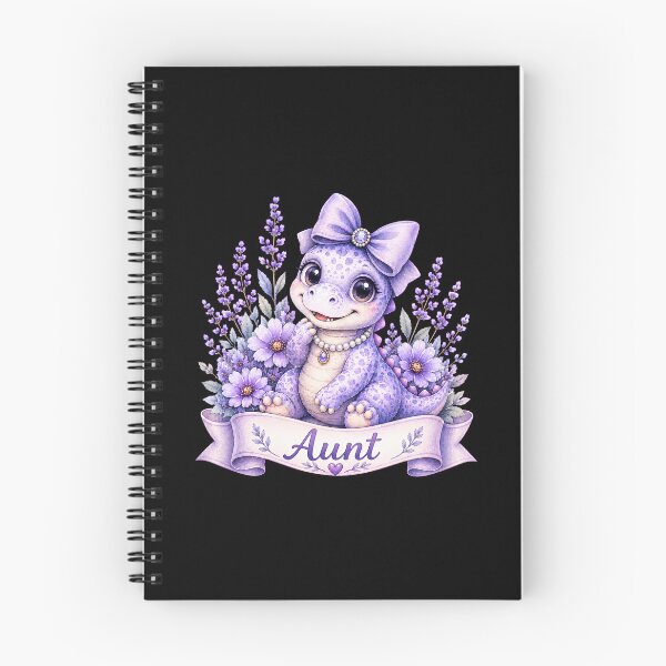 Item preview, Aunt Dinosaur Shirt, Purple Family Dinosaur Gift, Cute Watercolor Dino Art Classic T-Shirt  designed and sold by podlook.
