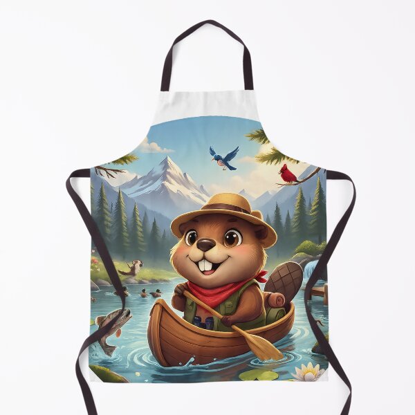 Item preview, Happy Beaver Adventures – Beaver Canoe Adventure designed and sold by Clothes With Smiling Animals Walt Gral.