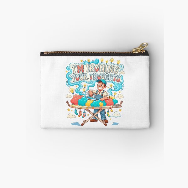 Item preview, I'm Ironing Your Thoughts Funny Surreal Sticker Souvenir Summer Edition designed and sold by Imaginarium of Chaos falcon88 .