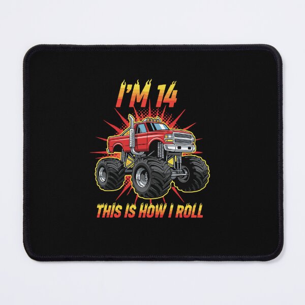 Item preview, I'm 14 This Is How I Roll Monster Truck Birthday Teenager designed and sold by PopStars1993.