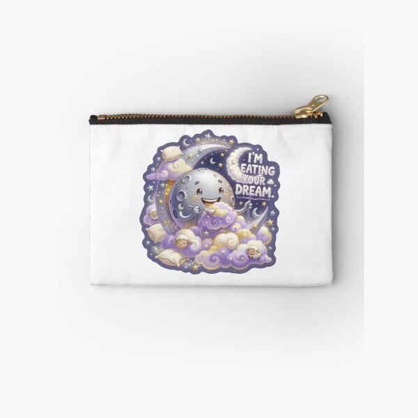 Item preview, I'm Eating Your Dream Funny Fantasy Sticker designed and sold by Imaginarium of Chaos falcon88 .