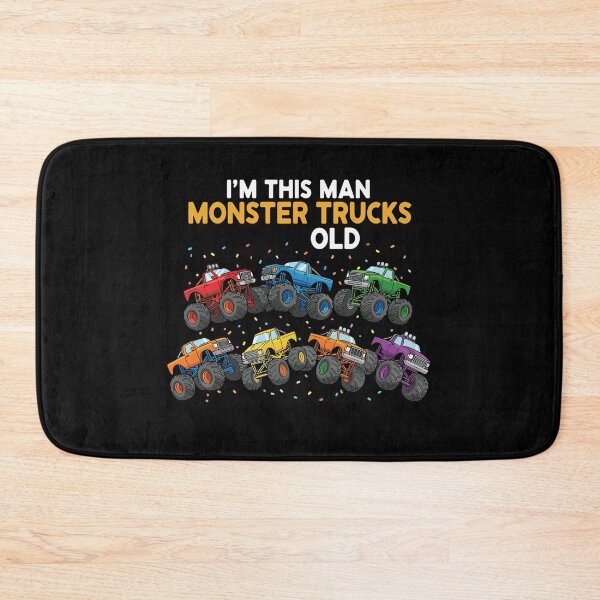 Item preview, I'm This Man Monster Trucks Old Birthday Boy Monster Truck Fan designed and sold by PopStars1993.