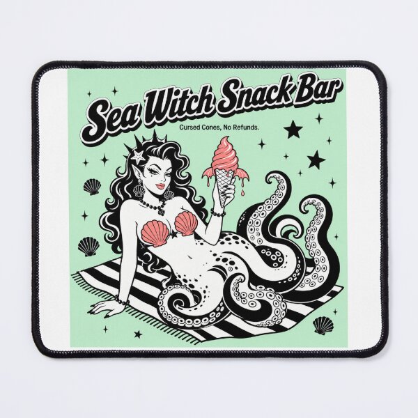 Item preview, Sea Witch Snack Bar - mint designed and sold by Tin Robot Co..