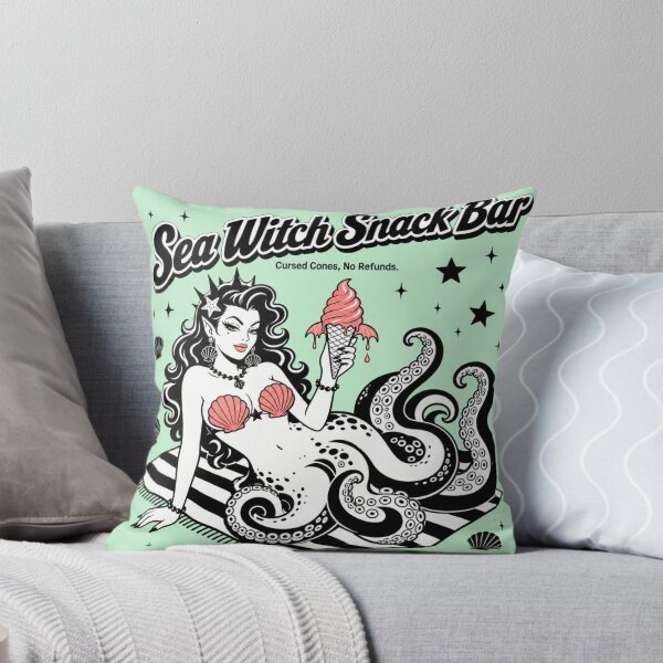 Item preview, Sea Witch Snack Bar - mint designed and sold by Tin Robot Co..
