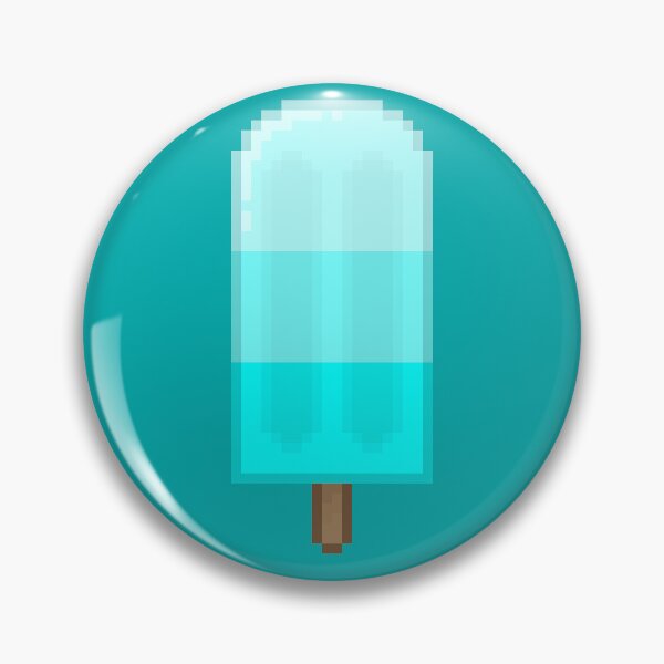 Item preview, Pixelart Light Blue Icepop designed and sold by Lilac-Cat.