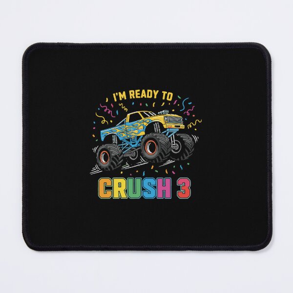 Item preview, I'm Ready To Crush 3 Monster Truck Birthday Three Year Old designed and sold by PopStars1993.