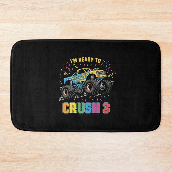 Item preview, I'm Ready To Crush 3 Monster Truck Birthday Three Year Old designed and sold by PopStars1993.