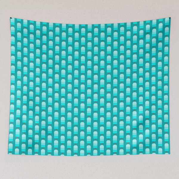 Item preview, Pixelart Light Blue Icepop designed and sold by Lilac-Cat.