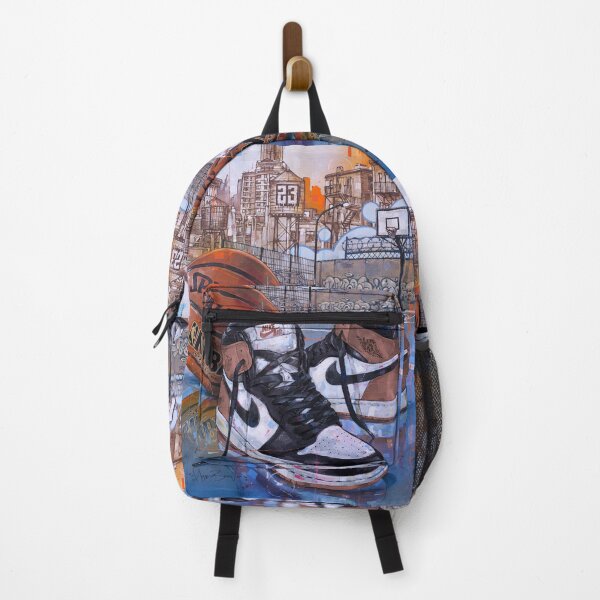 Item preview, Jordan1 rust pink sneaker basketball art designed and sold by GalleryKauffeld.