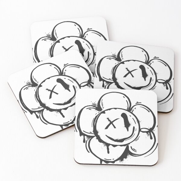 Item preview, Melting Smiley Flower With Crossed Eye designed and sold by ndesigne.