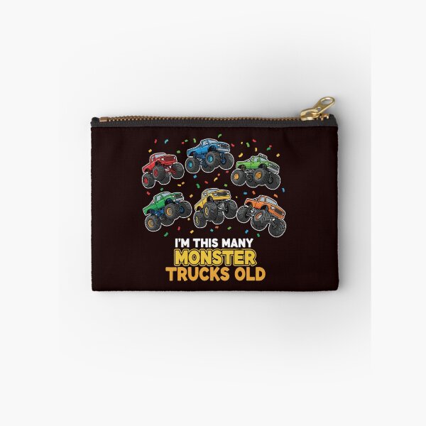 Item preview, I'm This Many Monster Trucks Old Six Year Old Birthday Monster Truck Fan designed and sold by PopStars1993.