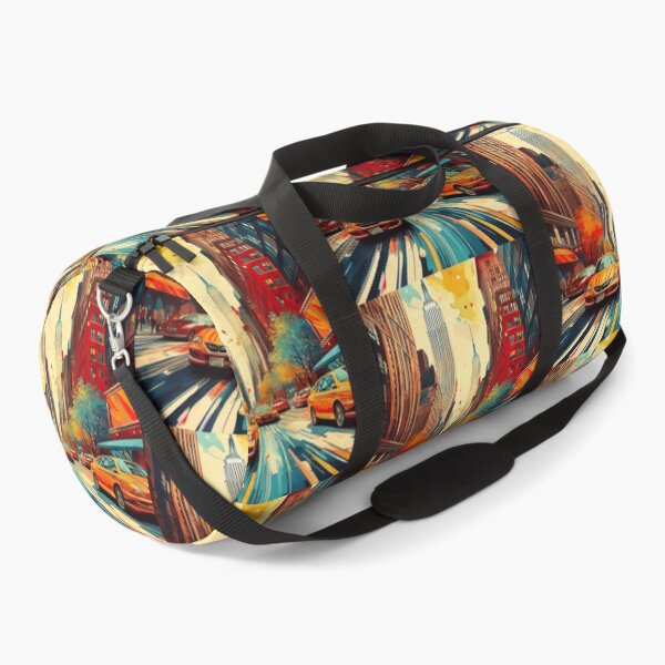 Item preview, New York City Rush - Vibrant Manhattan Street Art designed and sold by Outlet Raloel.