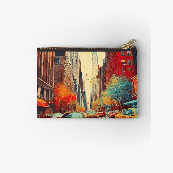 Item preview, New York City Rush - Vibrant Manhattan Street Art designed and sold by Outlet Raloel.