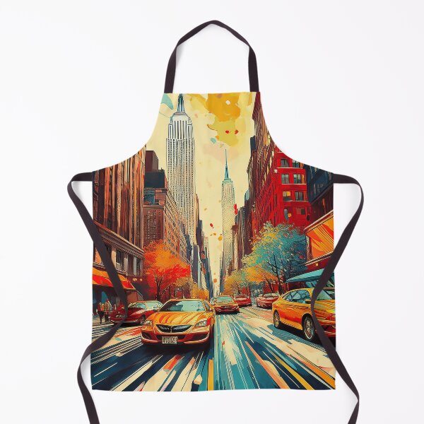 Item preview, New York City Rush - Vibrant Manhattan Street Art designed and sold by Outlet Raloel.