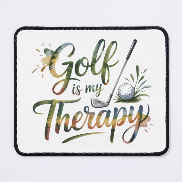 Item preview, Golf Is My Therapy designed and sold by jkrphoto.