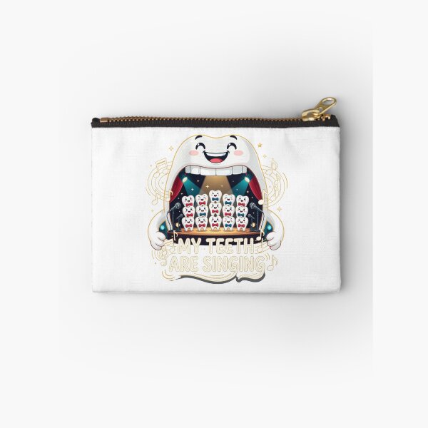 Item preview, My Teeth Are Singing Funny Music Sticker designed and sold by Imaginarium of Chaos falcon88 .