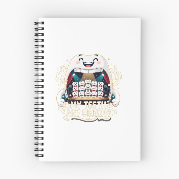 Item preview, My Teeth Are Singing Funny Music Sticker designed and sold by Imaginarium of Chaos falcon88 .