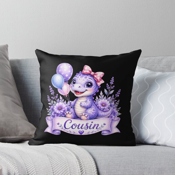 Item preview, Cute Purple Dinosaur Cousin Shirt | Watercolor Kawaii Family Matching Gift | Lavender Dino Art Classic T-Shirt  designed and sold by podlook.