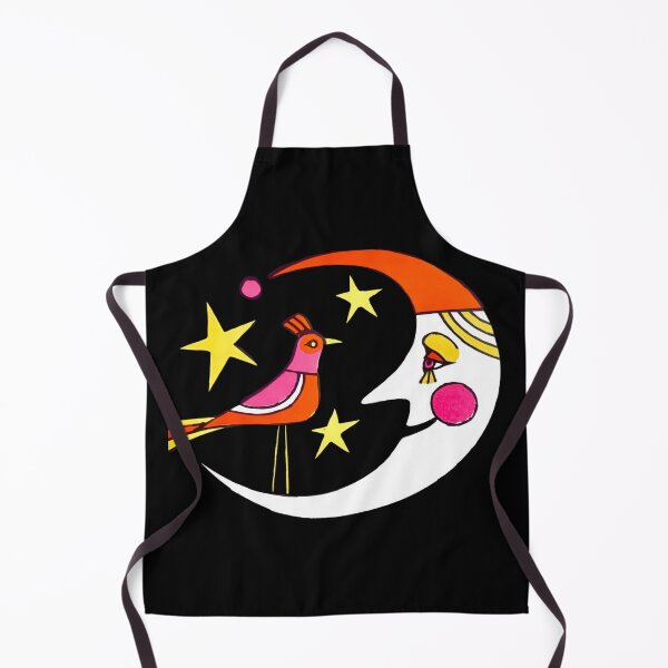 Item preview, Celestial Moon and Bird Folk Art designed and sold by stewartrickm.