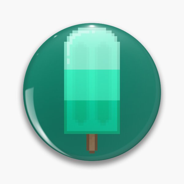 Item preview, Pixelart Mint Green Icepop designed and sold by Lilac-Cat.