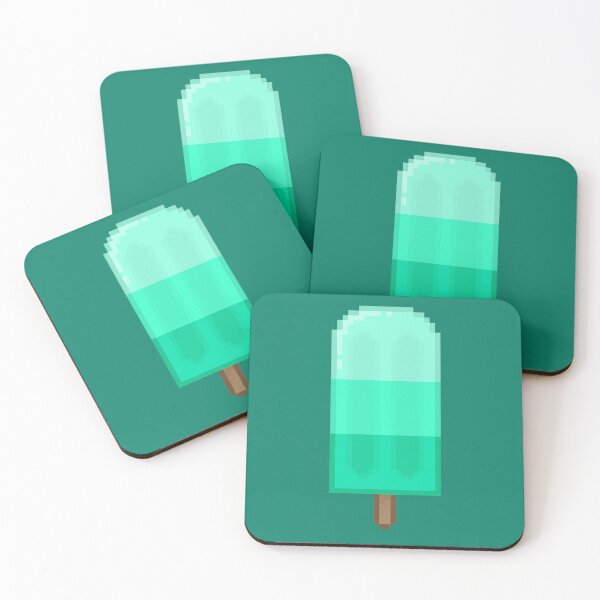 Item preview, Pixelart Mint Green Icepop designed and sold by Lilac-Cat.
