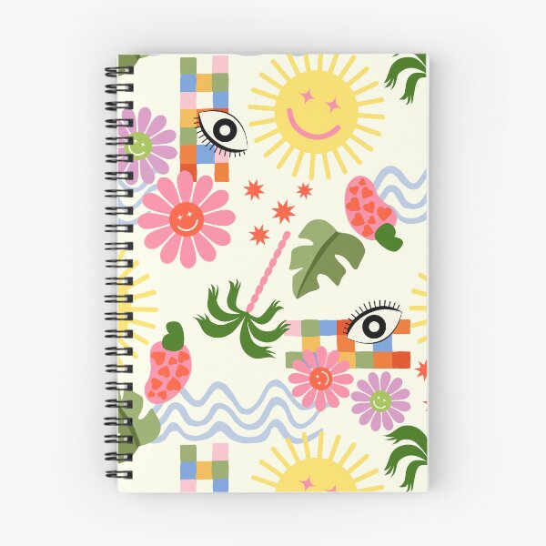 Item preview, Happy Tropics – Retro Folk Pattern designed and sold by malungoart.