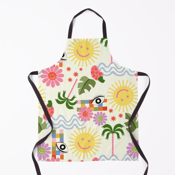Item preview, Happy Tropics – Retro Folk Pattern designed and sold by malungoart.