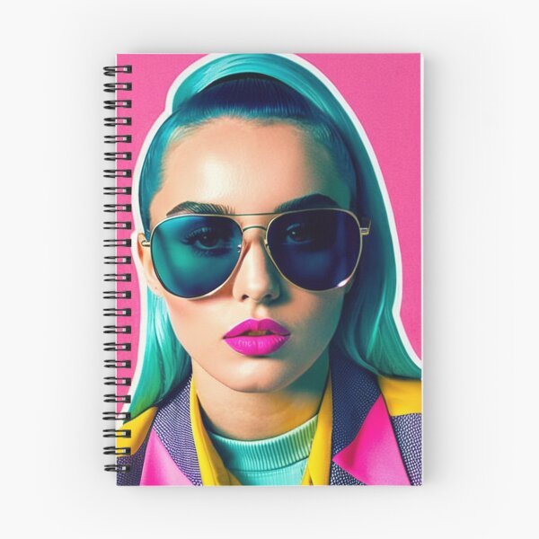 Item preview, Art - Pop Art Portrait, Synthwave and Cyberpunk Aesthetic designed and sold by Beat-It.