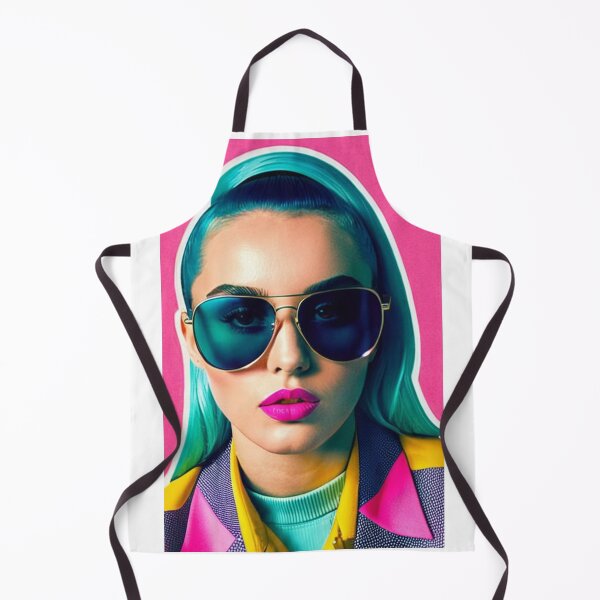 Item preview, Art - Pop Art Portrait, Synthwave and Cyberpunk Aesthetic designed and sold by Beat-It.