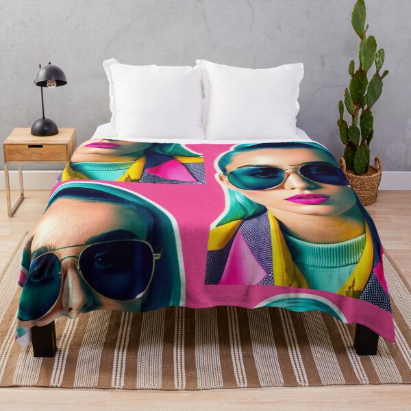 Item preview, Art - Pop Art Portrait, Synthwave and Cyberpunk Aesthetic designed and sold by Beat-It.