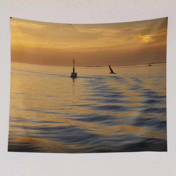 Item preview, A Seagull's Evening Flight designed and sold by Viv Thompson Photography .