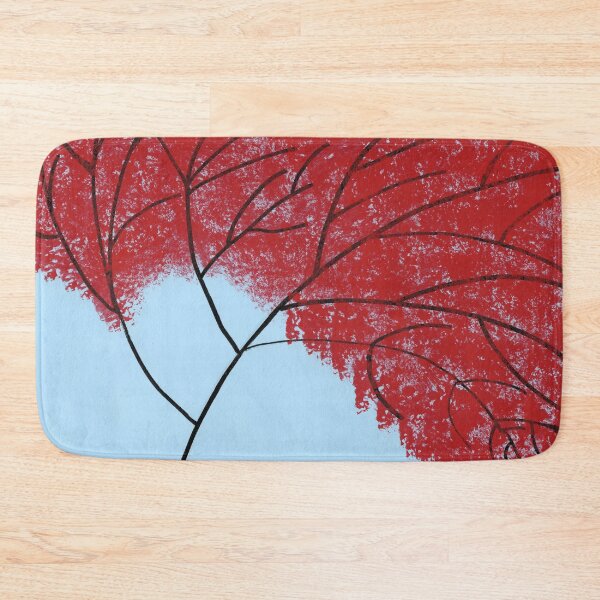 Aperçu de l'œuvre Branches d'arbre rouge abstraites créée et vendue par Kristy Carpenter.
