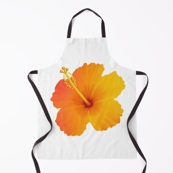 Item preview, Vibrant Orange and Yellow Hibiscus Flower designed and sold by TreasurNTemplat.