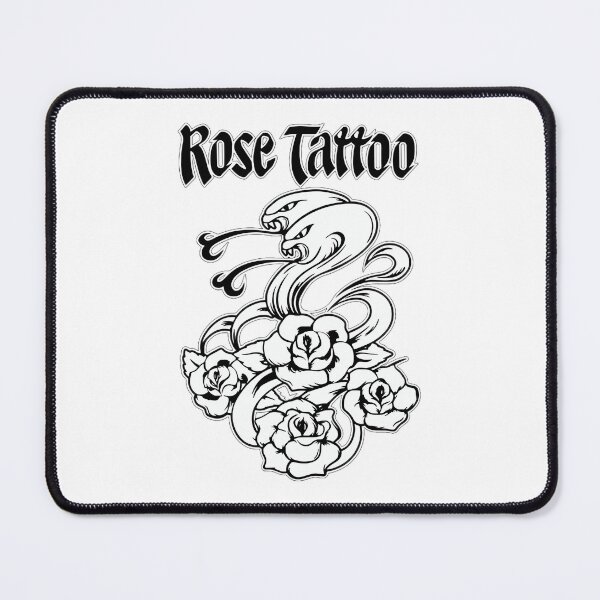 Item preview, Two Headed Snake Wrapped Around Blooming Roses Drawing designed and sold by theburlygamer.