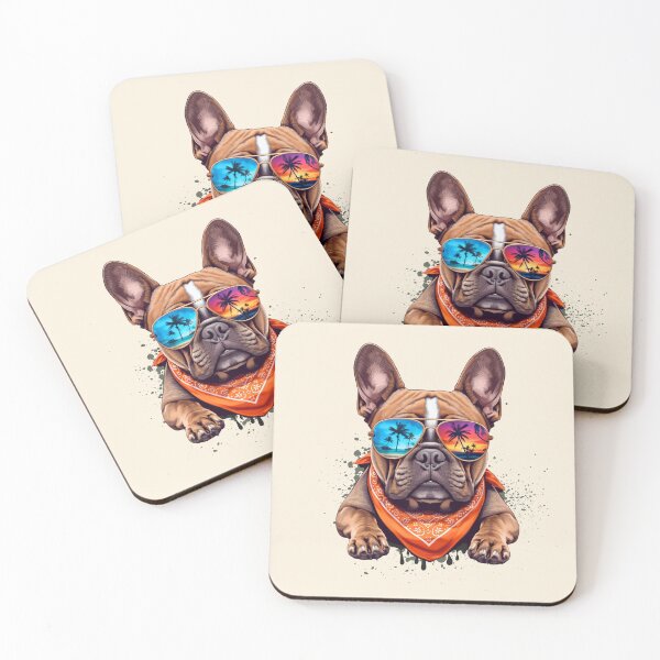 Item preview, COOL FAWN FRENCH BULLDOG designed and sold by BKDIGITALSHOP.