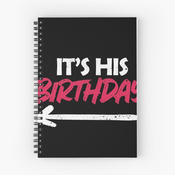 Item preview, It's His Birthday Left Pointing Arrow Matching Group Party designed and sold by haitrieuic96.