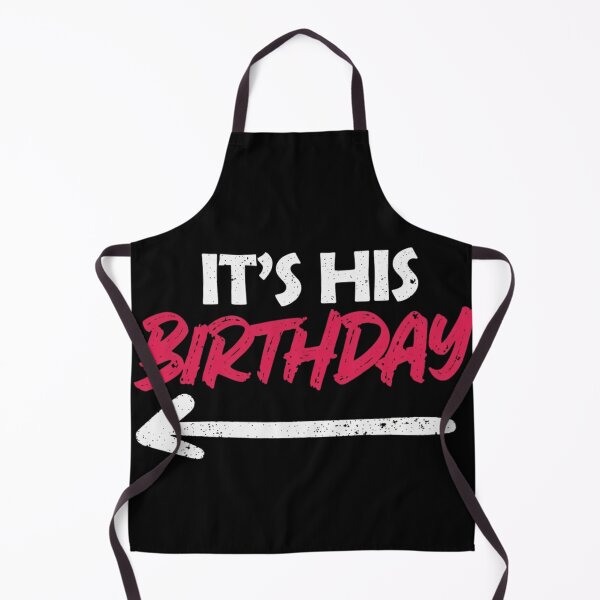 Item preview, It's His Birthday Left Pointing Arrow Matching Group Party designed and sold by haitrieuic96.