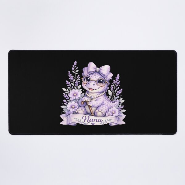 Item preview, Nana Dinosaur Shirt | Purple Family Dinosaur Gift | Cute Watercolor Dino Art Classic T-Shirt designed and sold by podlook.