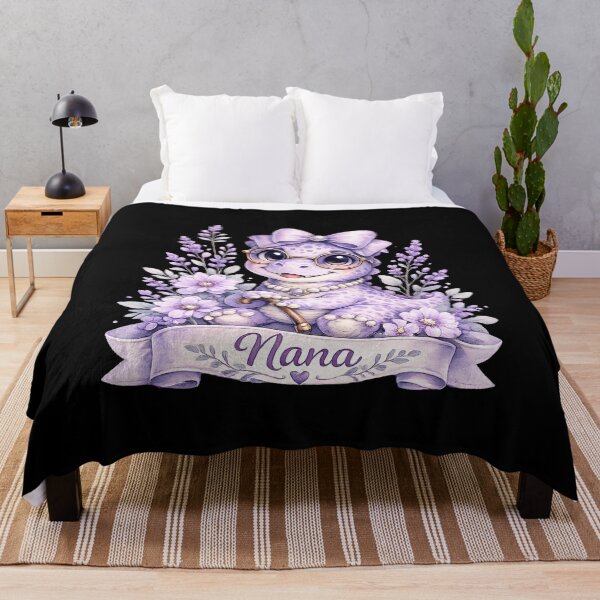 Item preview, Nana Dinosaur Shirt | Purple Family Dinosaur Gift | Cute Watercolor Dino Art Classic T-Shirt designed and sold by podlook.