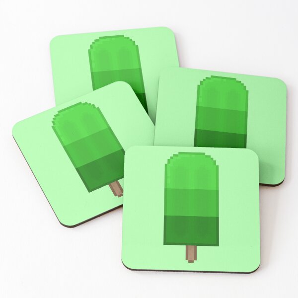 Item preview, Pixelart Green Icepop designed and sold by Lilac-Cat.