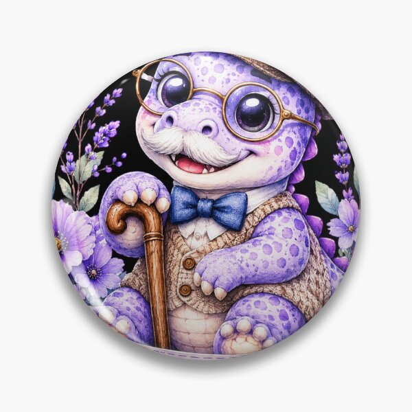 Item preview, Grandpa Dinosaur Shirt, Purple Family Dinosaur Gift, Cute Watercolor Dino Art designed and sold by podlook.