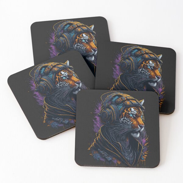 Item preview, Wild Jungle Jams: Tiger Takes Over DJ Booth! designed and sold by dbaik.