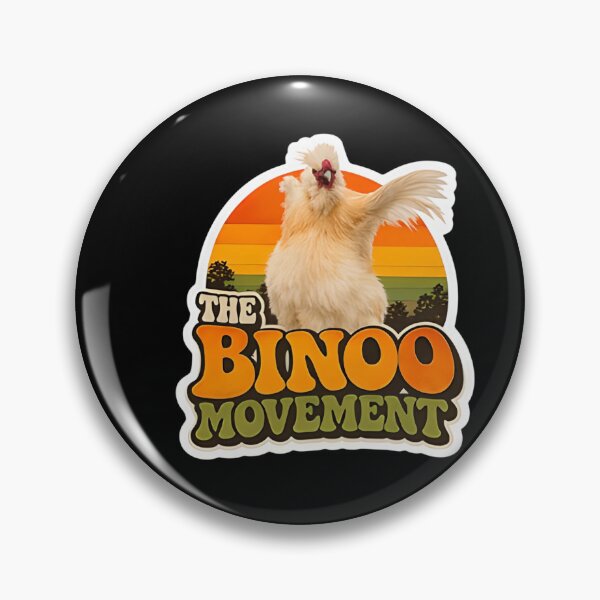 Item preview, The Binoo Movement Funny Meme Retro Chicken Design designed and sold by LASTIQUE-dd.