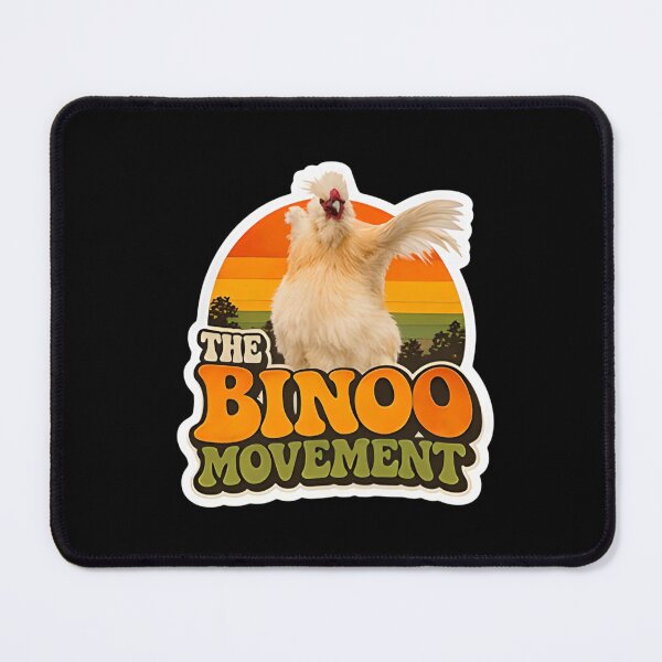 Item preview, The Binoo Movement Funny Meme Retro Chicken Design designed and sold by LASTIQUE-dd.