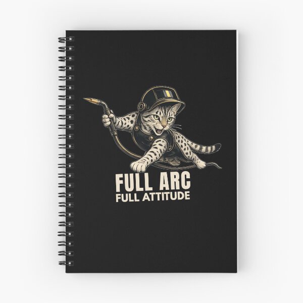 Item preview, Egyptian Mau - Full ARC Full Attitude Welder Cat Vintage designed and sold by RusticMeadow.